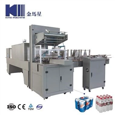 Fuld-Auto Hot Shrink PE Film Indpakningsmaskine